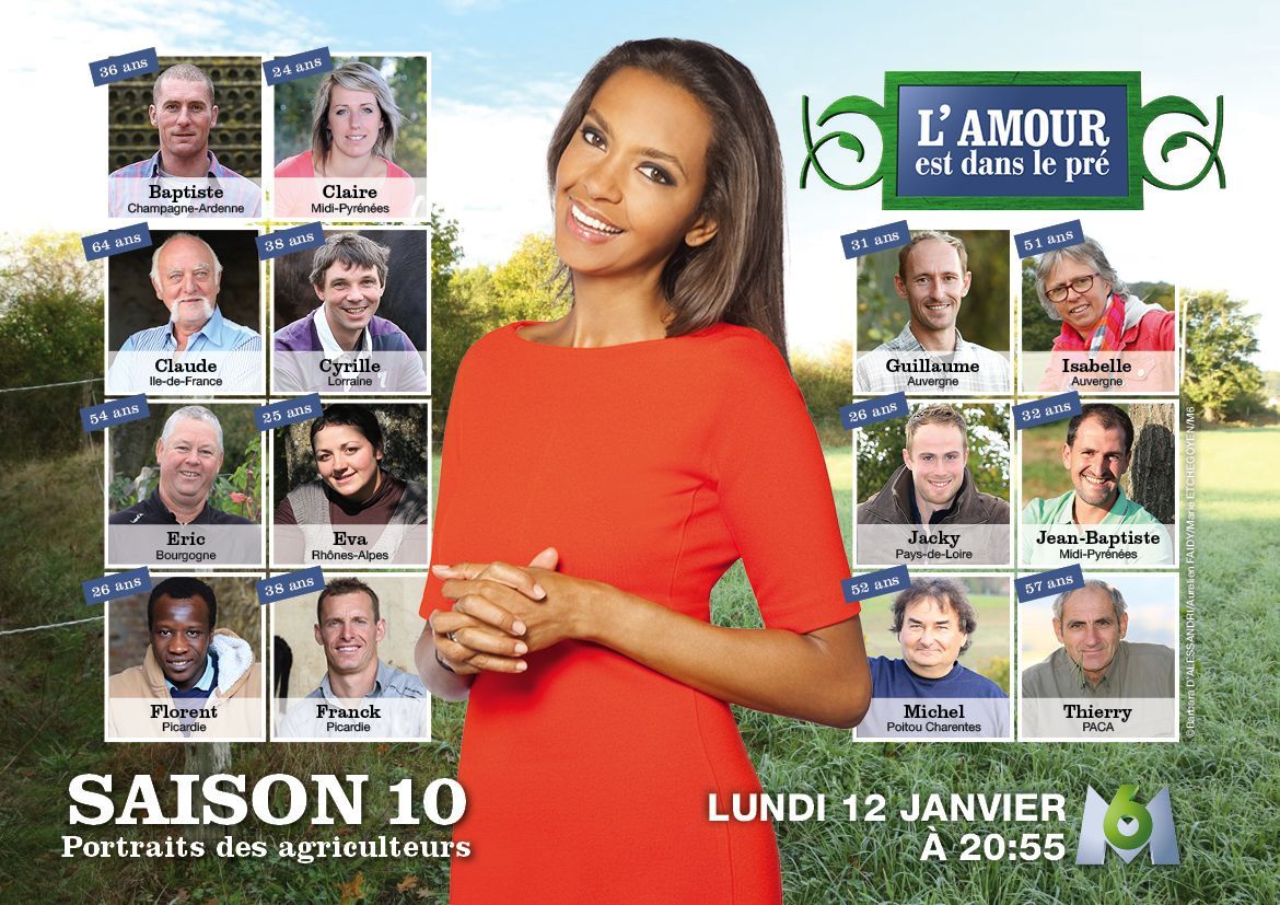 L amour est dans le pre saison 10 Decouvrez les portraits des 14 agriculteurs Photos