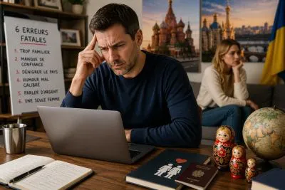 Les 6 erreurs fatales à éviter avec une femme russe ou ukrainienne