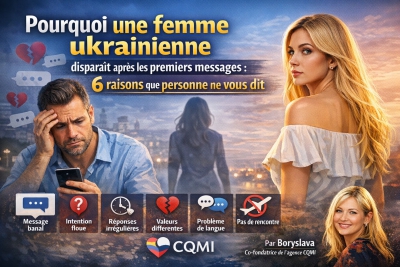Pourquoi les femmes ukrainiennes disparaissent après les premiers messages : 6 raisons et solutions