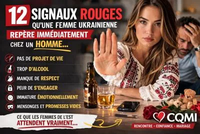 12 signaux rouges qu'une femme ukrainienne repère immédiatement chez un homme
