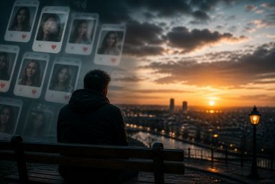 Pourquoi les hommes restent seuls à l'ère Tinder