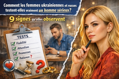 Comment les femmes ukrainiennes testent un homme : 9 signes qu'elles observent
