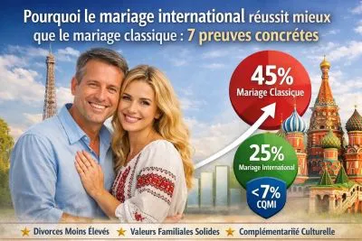 Pourquoi le mariage international réussit mieux : 7 preuves concrètes