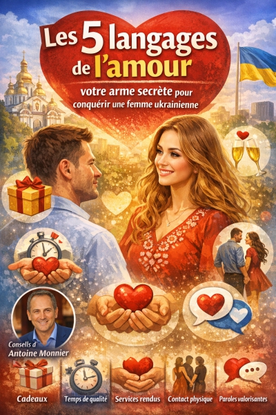 Les 5 langages de l'amour : votre arme secrète pour conquérir une femme ukrainienne