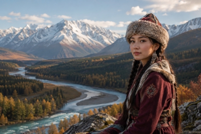 Femmes Russes de l'Altai