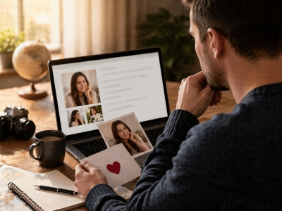 Son profil est presque vide — comment lui écrire quand même