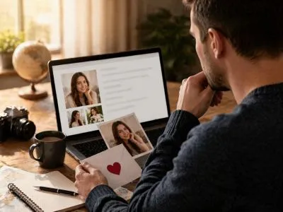 Son profil est presque vide — comment lui écrire quand même