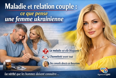 Maladie et relation de couple : ce que pense une femme ukrainienne