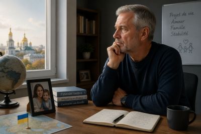 Paternité à 62 ans : devenir père ou adopter l'enfant de votre compagne ukrainienne ?