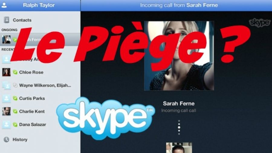 Arnaque sur Skype – Attention !